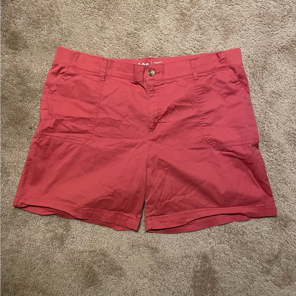 Salmon Pink Bermuda Shorts sz 20 by Lee